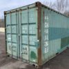 1-17.jpg 20′ x 8′ x 8.5′ Hoch- Gebrauchter Versand-/Lagercontainer - Grün