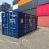 20-Fuß-Container mit offener Seite und Auffangwanne