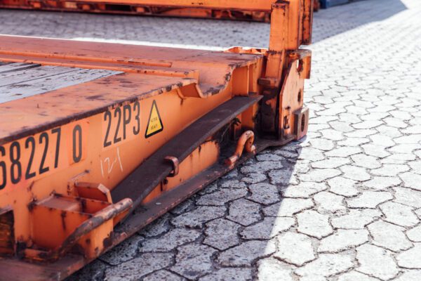 20 Fuß Gebraucht Flat-Rack-Container