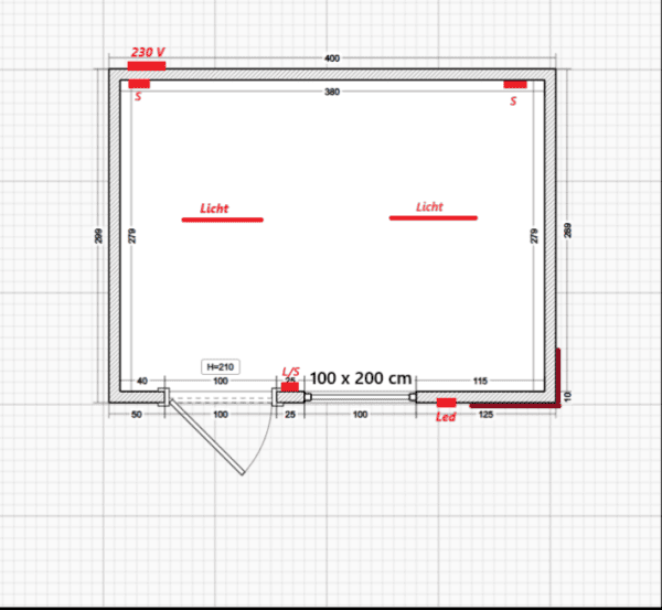 Premium Bürocontainer 4m x 3m – Direkt einsetzbar