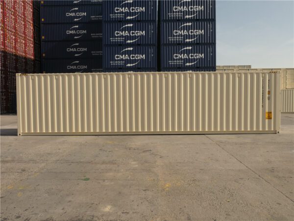 40ft-high-cube-open-side-singledoor-shipping-container-new-beige-side.jpg 40 Fuß Neu High-Cube Side-Open-Container
