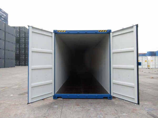 40 Fuß High Cube Lagercontainer RAL5010
