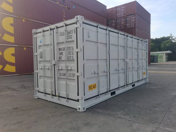 20 Fuß Standard Side Door Container ALL Sides Open