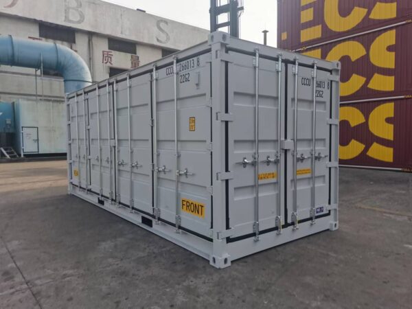 20 Fuß Standard Side Door Container ALL Sides Open
