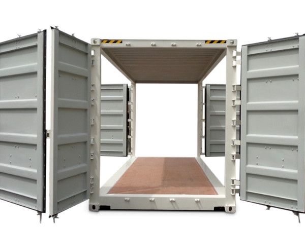 20 Fuß Standard Side Door Container ALL Sides Open