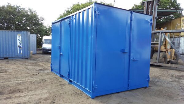 15-Fuß High Cube Container mit Doppelflügeltüren