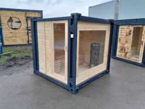 Premium 10 Fuß Container-Sauna