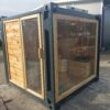 6FT Sauna Container aus Holz