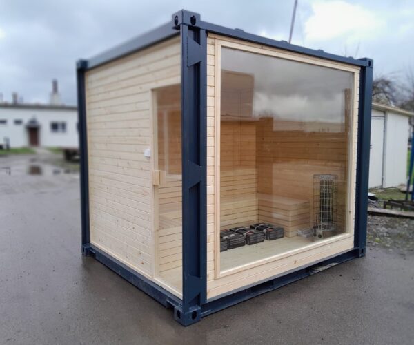 Premium 10 Fuß Container-Sauna