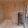 6FT Sauna Container aus Holz