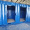 20 Fuß Bürocontainer mit 2 Räumen und Trennwand