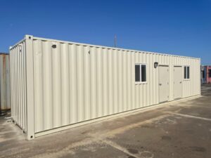 40-Fuß-Bürocontainer mit WC