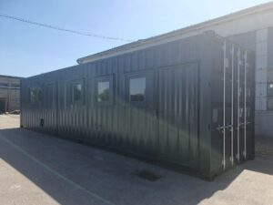 40' FT HC Lagercontainer, Bürocontainer & Werkstattcontainer