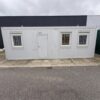 Gebrauchter Bürocontainer 8x3 m mit WC, Küchenzeile & Eingang